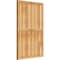 Ekena Millwork Framed Board-n-Batten Shutters, Rough Sawn Western Red Cedar, 32 1/4W x 49H, PR RBF06S32X049RWR - alternate 2